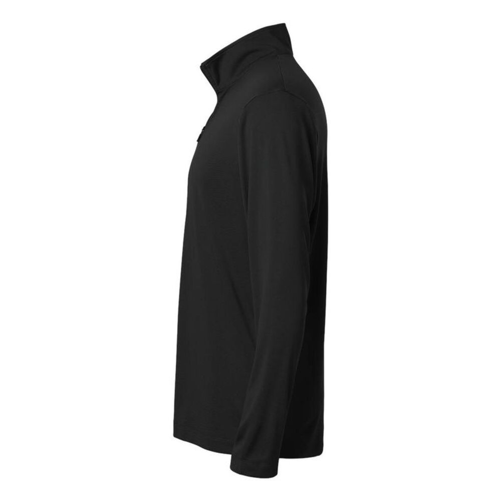 AllPro Pro-Lock Performance Quarter-Zip Pullover / Black - Picture 3 of 6